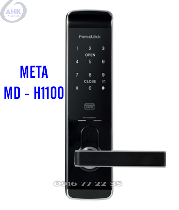 Đánh giá khóa cửa điện tử Meta MD-H1100