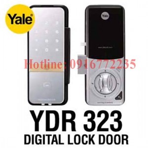 Giới thiệu chi tiết khóa cửa thẻ từ Yale YDR - 323