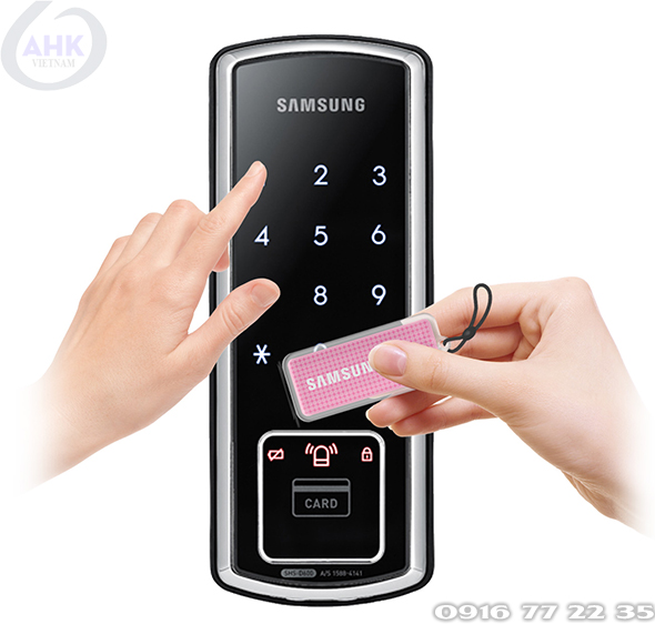 Giới thiệu về khóa cửa điện tử Samsung SHS-D600