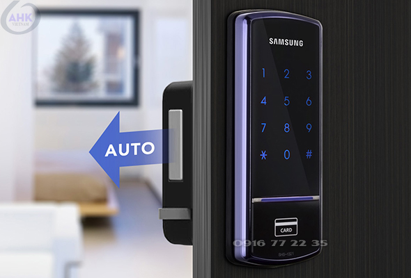 HDSD Khóa cửa điện tử không tay cầm Samsung SHS - 1321XAK/EN