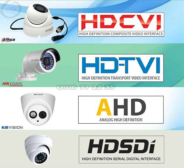 Ưu nhược điểm của các công nghệ HD-CVI, HD-TVI, AHD, HD-SDI là gì?